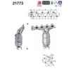 OPEL 5849036 Catalytic Converter